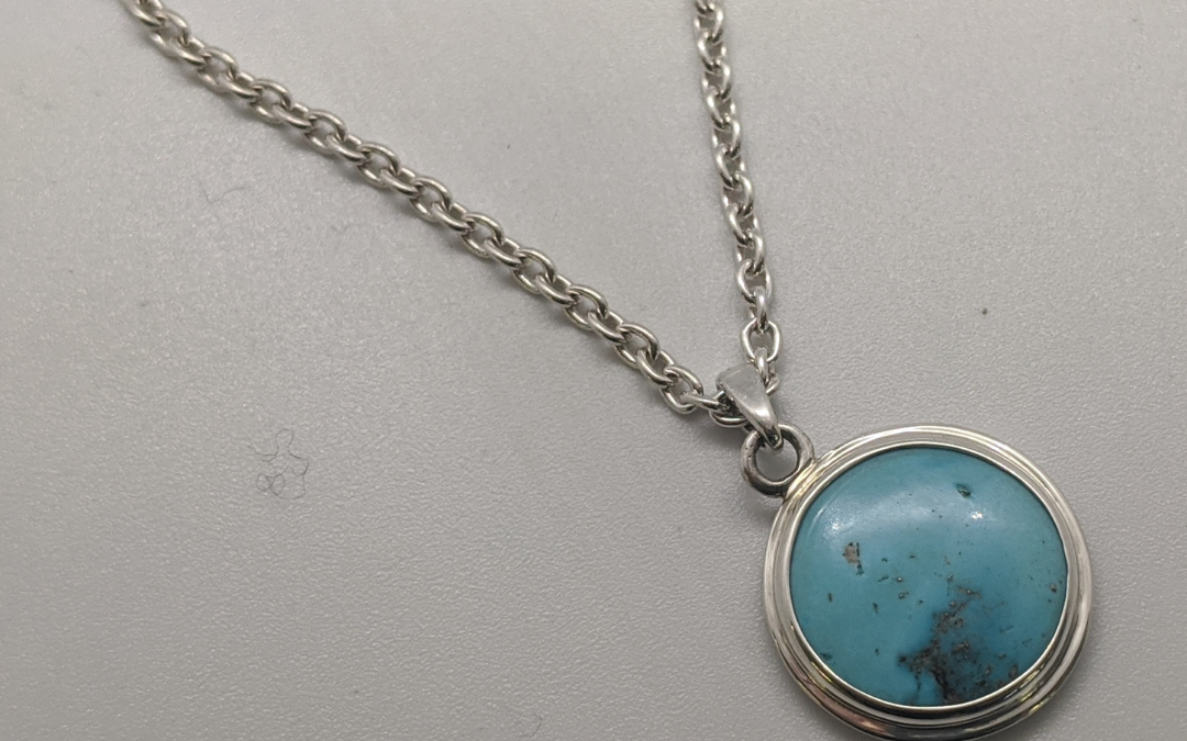 collier stellaire turquoise